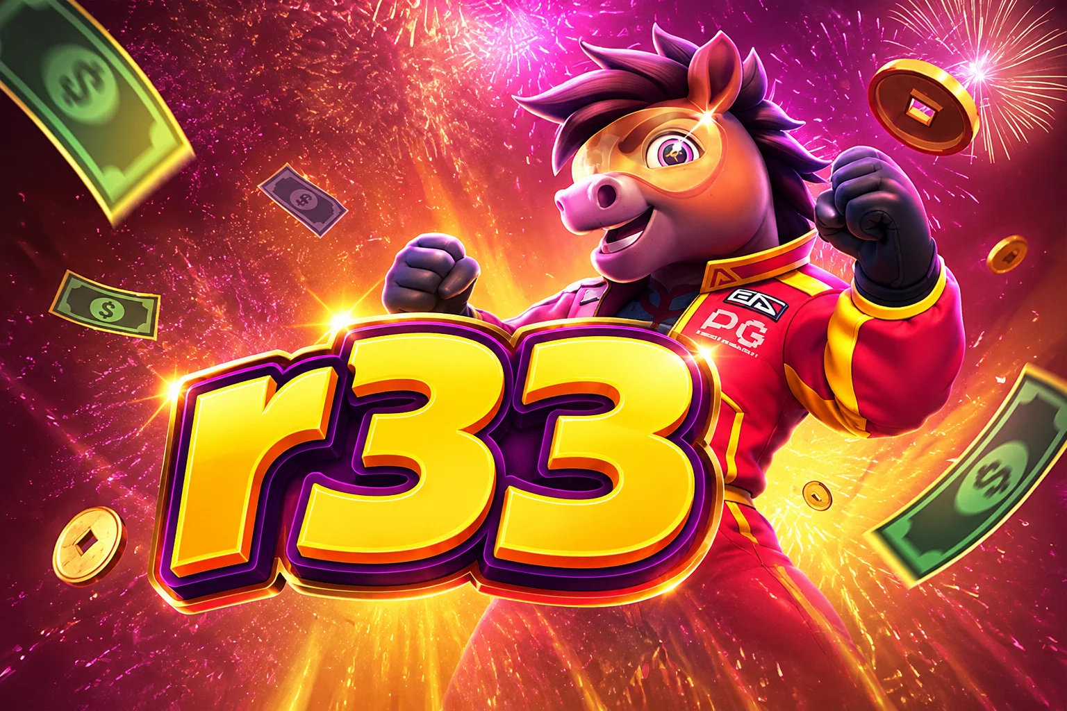 r33 · Panduan Antarmuka dan Pengoperasian Fitur Lucky Piggy di r33